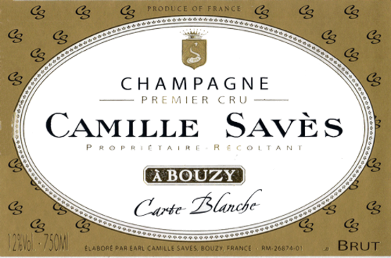 Camille Savès Champagne Bouzy Grand Cru Extra Brut