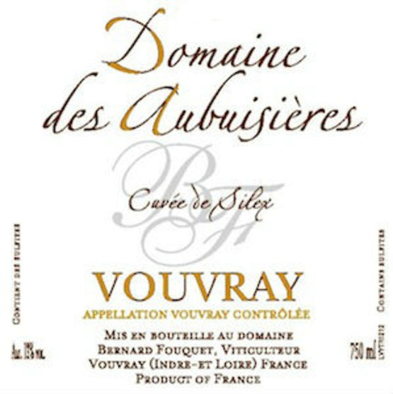 Bernard Fouquet, Domaine des Aubuisieres Vouvray Cuvee Sur Silex Label