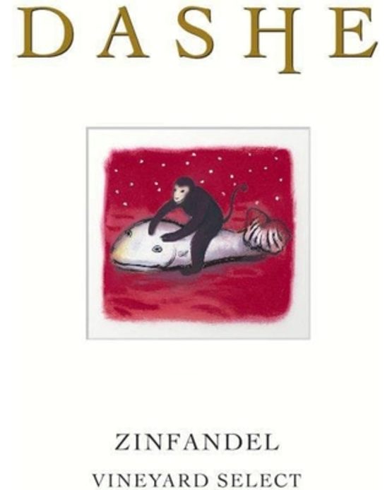 Dashe Zinfandel Vineyard Select Label