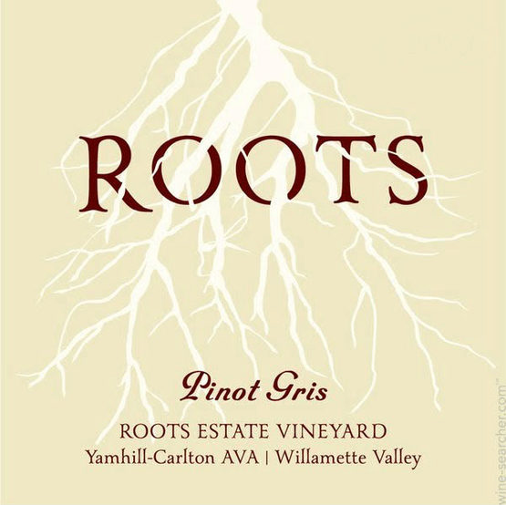 Roots Estate Pinot Gris Label
