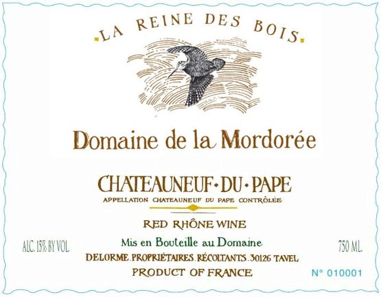 Domaine de la Mordorée Chateauneuf Du Pape La Reine des Bois