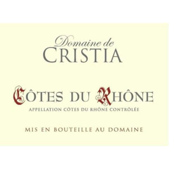 Cristia Cotes Du Rhone