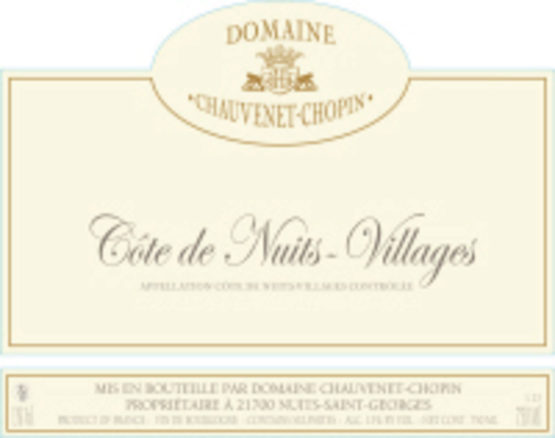 Domaine Chauvenet-Chopin Côte De Nuits Villages