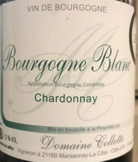 Domaine Collotte Bourgogne Blanc