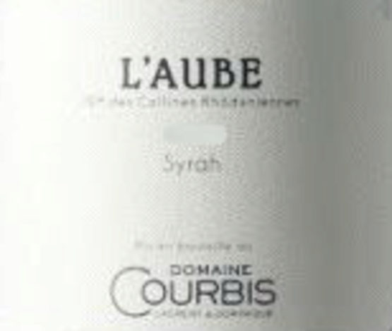 Domaine Courbis L'Aube IGP Collines Rhodaniennes