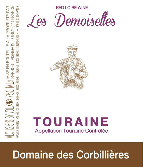 Domaine Des Corbillières Touraine Rouge Les Demoiselle