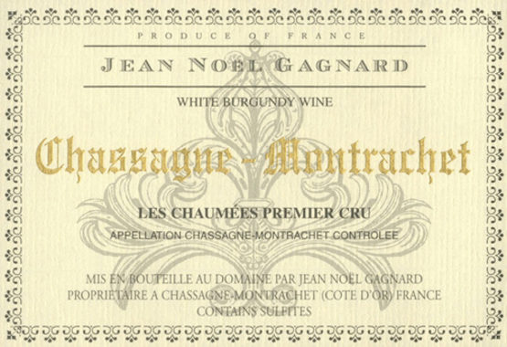 Domaine Jean-Noel Gagnard Chassagne Montrachet Premier Cru Les Chaumées