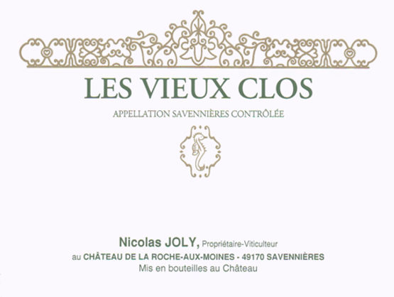 Domaine Nicolas Joly Saviennières Les Vieux Clos