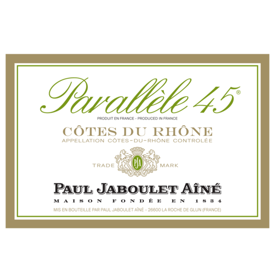 Domaine Paul Jaboulet Aîné Cotes du Rhone Parallele 45 Blanc