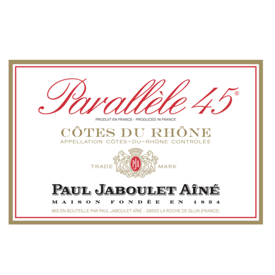 Domaine Paul Jaboulet Aîné Cotes du Rhone Parallele 45 Rouge