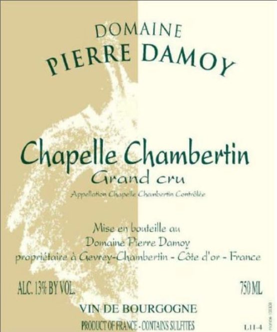 Domaine Pierre Damoy Chapelle Chambertin Grand Cru Label
