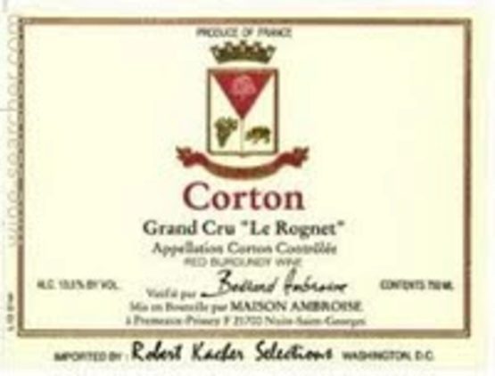 Maison Ambroise Corton Grand Cru Les Rognets