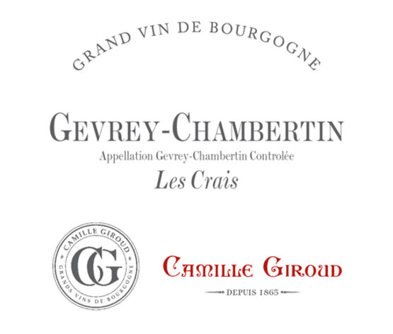 Camille Giroud Gevrey-Chambertin Les Crais