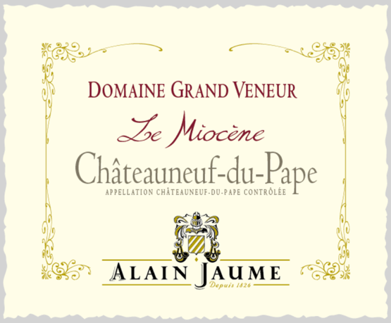 Domaine Grand Veneur Chateauneuf-du-Pape Rouge Le Miocene