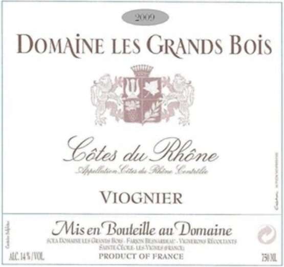 Domaine Les Grands Bois Côtes-du-Rhône Viognier