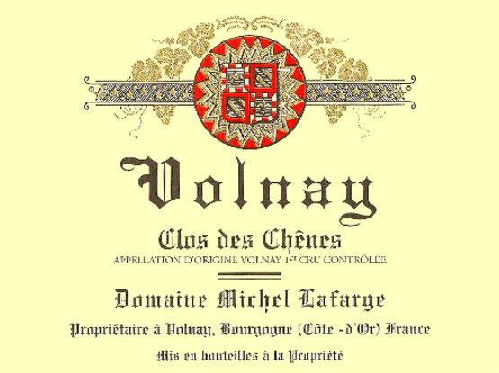 Domaine Michel Lafarge Volnay Premier Cru Clos des Chênes