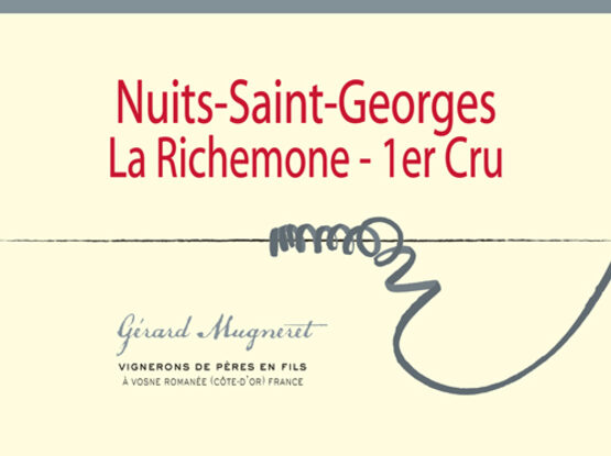 Gérard Mugneret Nuits-Saint-Georges La Richemone Premier Cru