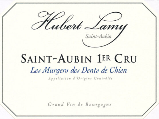 Hubert Lamy Saint-Aubin Blanc Premier Cru Les Murgers des Dents de Chien