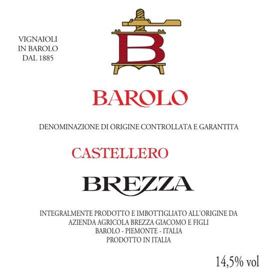 Giacomo Brezza Barolo DOCG Castellero