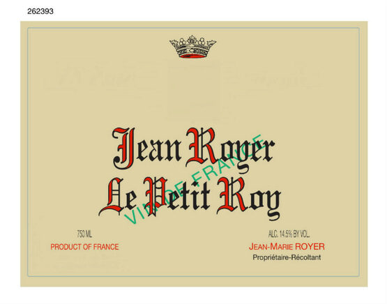 Domaine Jean Royer Chateauneuf du Pape Le Petit Roy