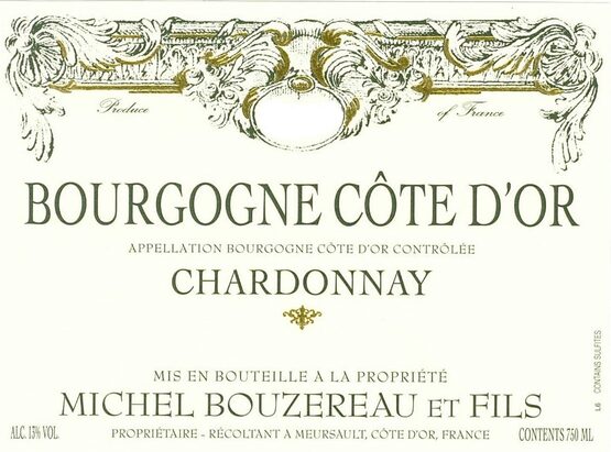 Domaine Michel Bouzereau Bourgogne Cote D'Or