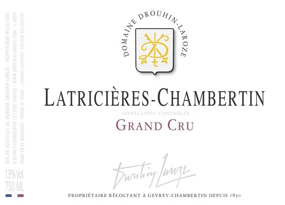 Domaine Drouhin-Laroze Latricières-Chambertin Grand Cru