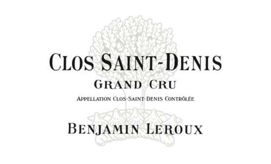 Benjamin Leroux Clos Saint-Denis Grand Cru