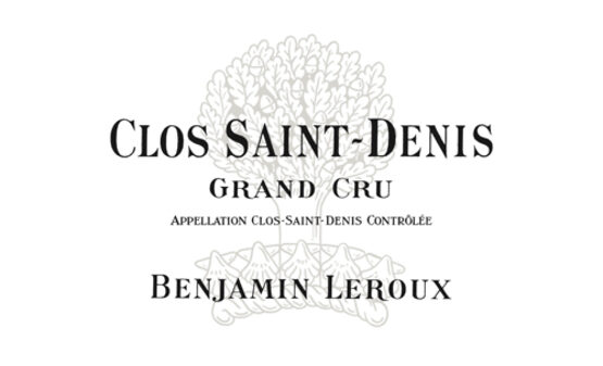 Benjamin Leroux Clos Saint-Denis Grand Cru
