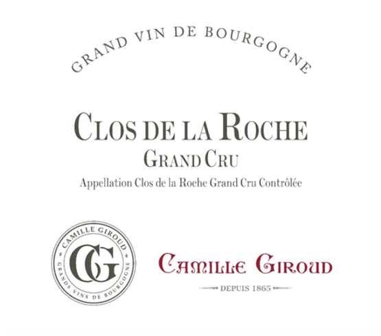 Camille Giroud Clos De La Roche Grand Cru