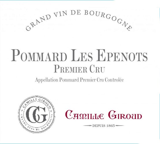 Camille Giroud Pommard Premier Cru Les Epenots