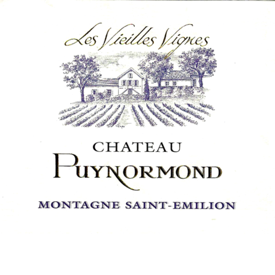 Château Puynormond Montagne Saint Emilion Vieilles Vignes