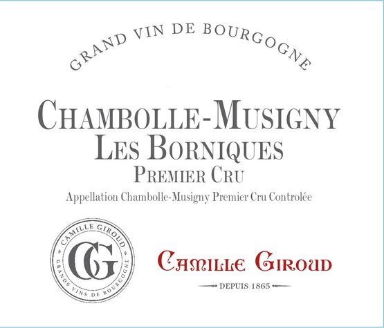 Camille Giroud Chambolle-Musigny Les Borniques Premier Cru