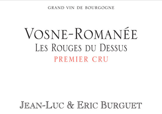 Domaine Alain Burguet & Fils Vosne-Romanée Premier Cru Les Rouges du Dessus