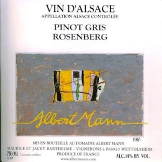 Domaine Albert Mann Pinot Gris Rosenberg