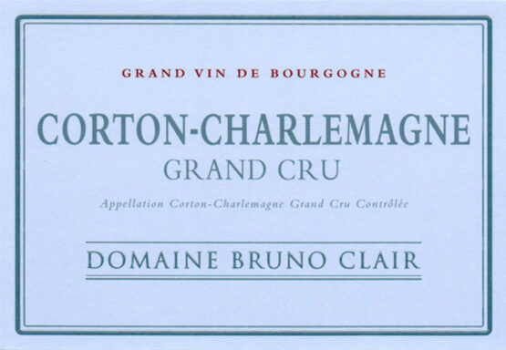 Domaine Bruno Clair Corton-Charlemagne Grand Cru