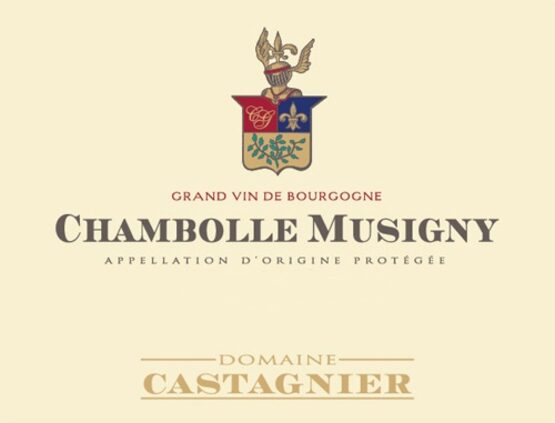 Domaine Castagnier Chambolle Musigny Label