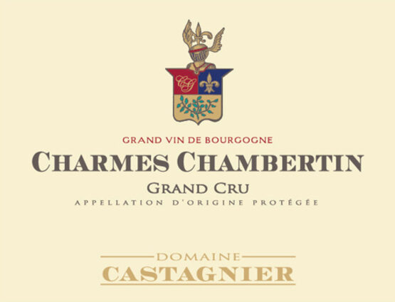 Domaine Castagnier Charmes Chambertin Grand Cru Label