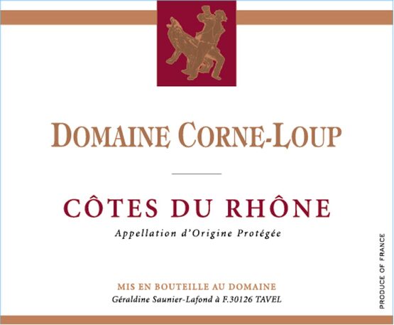 Domaine Corne Loup Côtes du Rhône Rouge