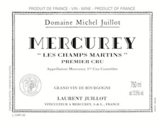 Domaine Michel Juillot Mercurey Premier Cru "Les Champs Martins" Rouge