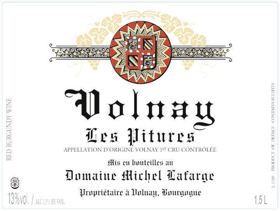 Domaine Michel Lafarge Volnay Premier Cru Les Pitures