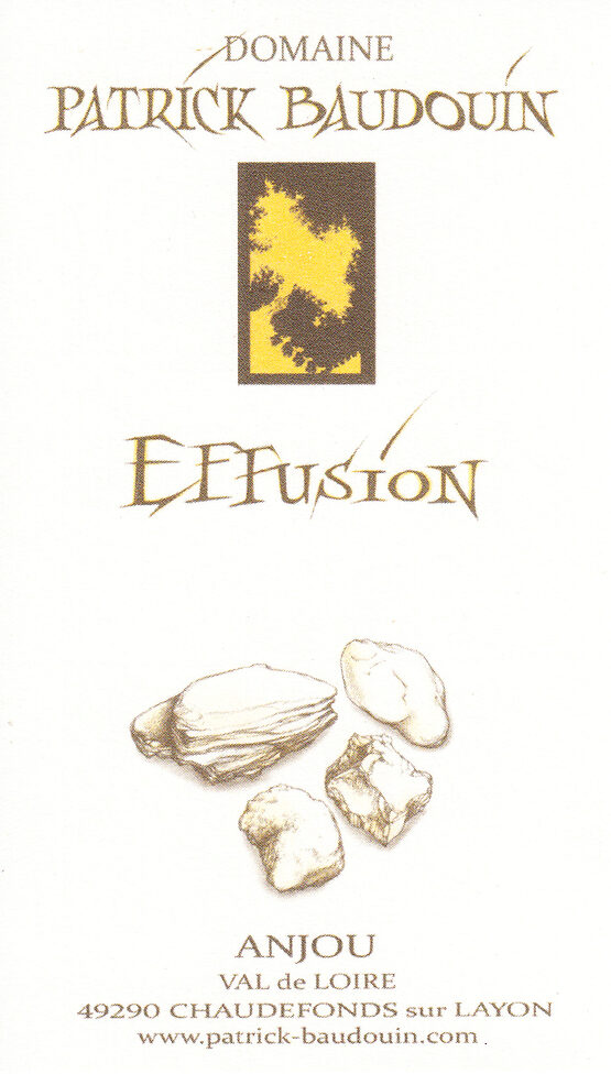 Domaine Patrick Baudouin Anjou Blanc Effusion