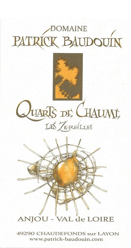 Domaine Patrick Baudouin Quarts de Chaume Les Zersilles