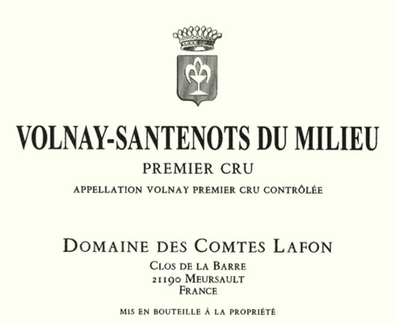 Domaine des Comtes Lafon Volnay Premier Cru Santenots-du-Milieu