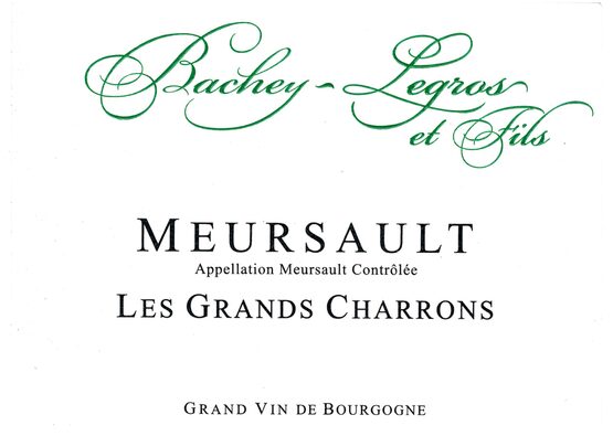Domaine Bachey-Legros Meursault Les Grands Charrons
