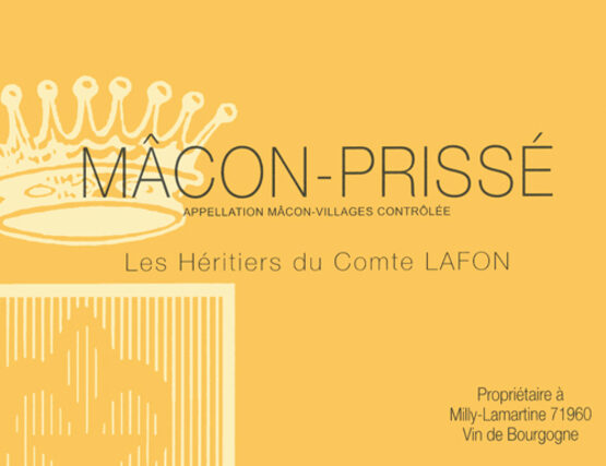 Les Héritiers du Comte Lafon Mâcon-Prissé