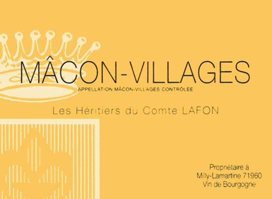 Les Héritiers du Comte Lafon Mâcon-Villages