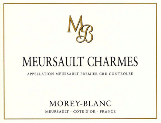 Morey-Blanc Meursault Premier Cru Charmes