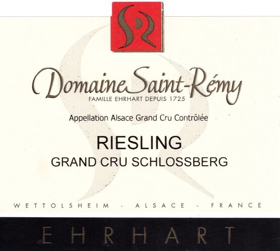 Domaine Saint-Rémy Riesling Grand Cru Schlossberg